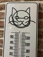 Grote emaille thermometer brouwerij De Poes 2021. 75x 22 cm, Ophalen, Zo goed als nieuw, Reclamebord