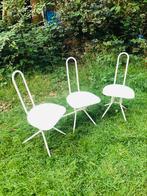 Jaren ‘80 - 3x Witte Stoelen - Gammelgaard voor Ikea, Antiek en Kunst, Ophalen of Verzenden