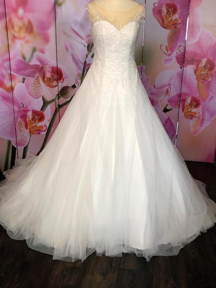 Nieuw maat 38 FLEUR weg=weg, Kleding | Dames, Trouwkleding en Trouwaccessoires, Nieuw, Trouwjurk, Overige kleuren, Verzenden