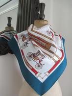 foulard-sjaal-JEAN DE BAHREIN-polyester-jaren 60-VINTAGE, Antiek en Kunst, Antiek | Kleding en Textiel, Ophalen of Verzenden