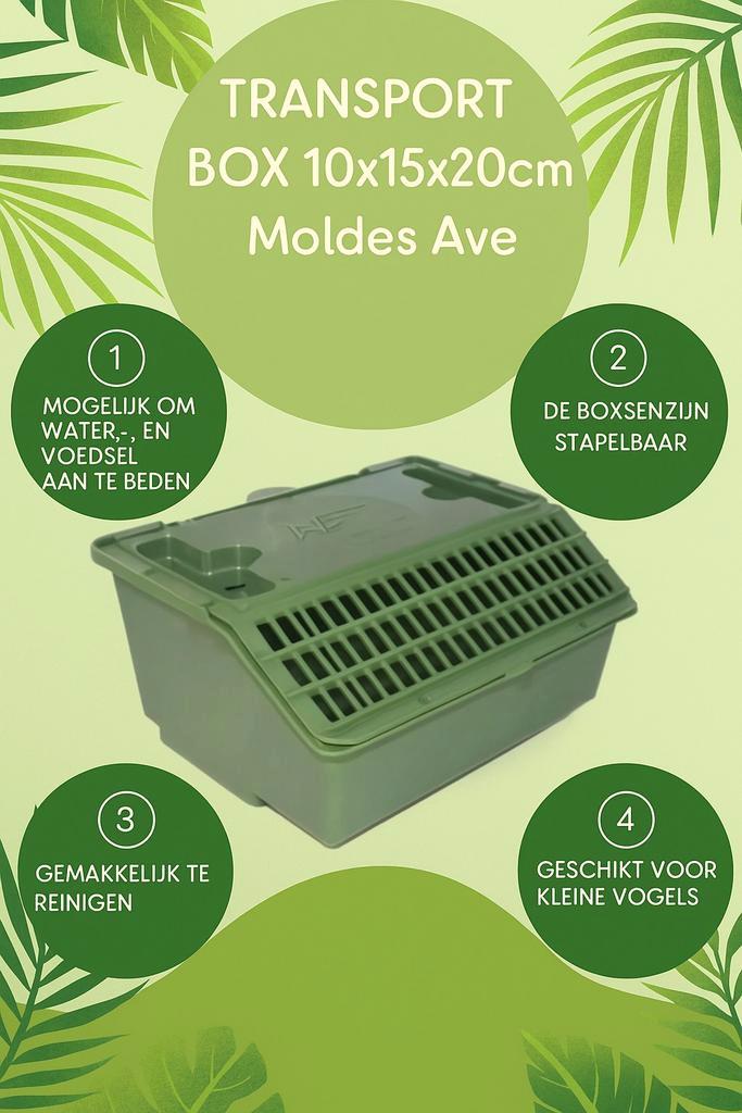 Transport box 10x15x20cm - Moldes Ave, Dieren en Toebehoren, Transportboxen, Ophalen