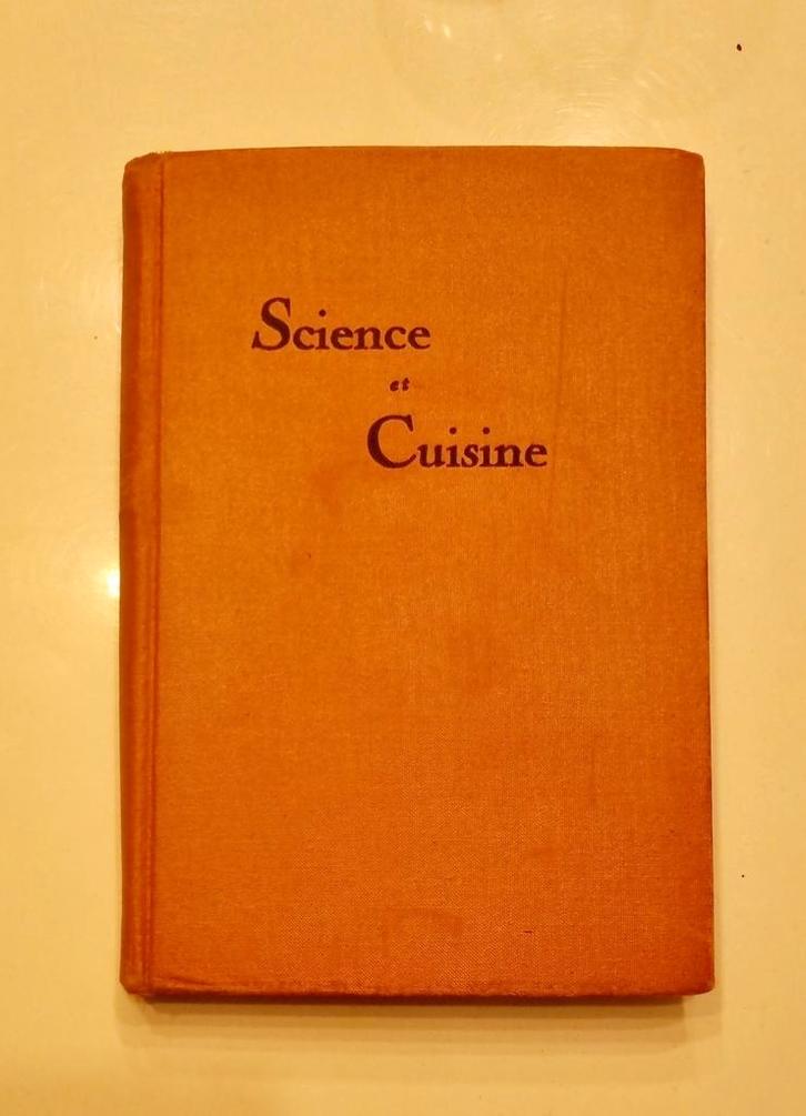 Science et cuisine par Dr jean Nussbaum, Boeken, Kookboeken, Gelezen, Frankrijk, Ophalen