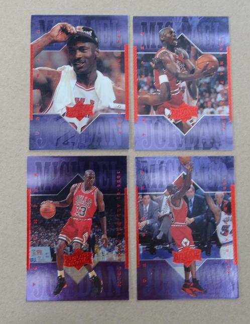 1999 UD Michael Jordan "Athlete o/t Century" kaarten (11), Sport en Fitness, Basketbal, Zo goed als nieuw, Overige typen, Verzenden