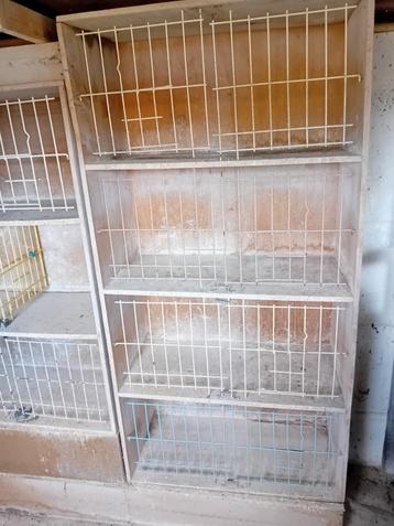 Bakken, zitplankjes en drinkpotjes voor duiven. beschikbaar voor biedingen
