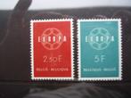 1111 / 1112 ** - Europa 1959, Postzegels en Munten, Postzegels | Europa | België, Europa, Verzenden, Postfris