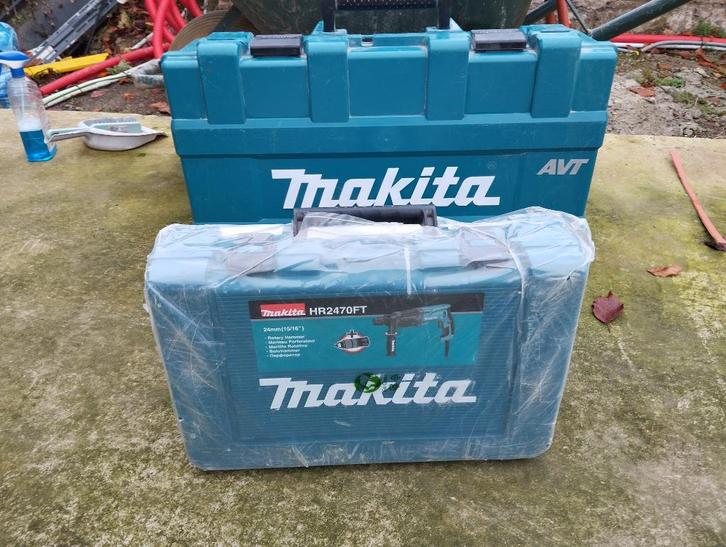 pack Makita hr 4013c + hr 2470 ftp, Doe-het-zelf en Bouw, Gereedschap | Boormachines, Zo goed als nieuw, Boor- en Schroefmachine