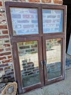 Meranti raam te koop, Doe-het-zelf en Bouw, Glas en Ramen, Ophalen, Gevelraam of Ruit, Gebruikt, 80 tot 120 cm