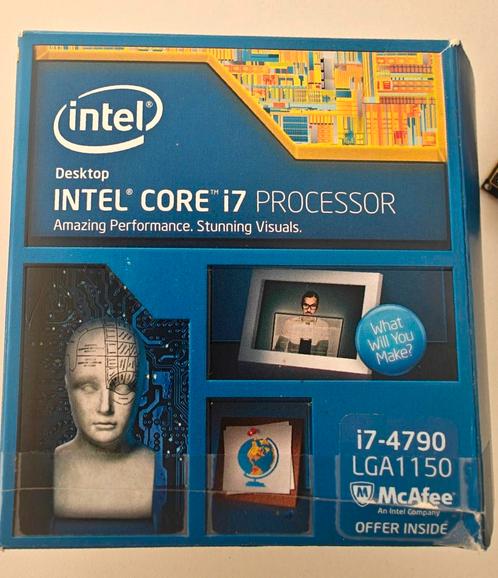 Intel i7 4790 CPU + Skythe Mugen 4 + 32 GB G.Skill DDR3 RAM, Computers en Software, Processors, Zo goed als nieuw, 3 tot 4 Ghz