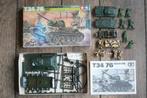 bouwdoos T34 76 russian medium tank (tamiya) jaren 60, Hobby en Vrije tijd, Modelbouw | Auto's en Voertuigen, Ophalen of Verzenden