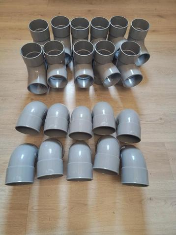 PVC Hulpstukken 100MM - 21 Stuks - Nicoll/Dyka - NIEUW beschikbaar voor biedingen