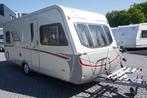 4-pers.Eriba met dakairco, voortent en fietsendrager – topst, Caravans en Kamperen, Caravans, Rondzit, Bedrijf, Eriba, Tot en met 4