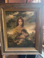Young Mother Tuscan schilderij Vinciata, Antiquités & Art, Art | Peinture | Classique, Enlèvement ou Envoi