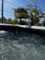 Spa intex 6 personnes au sel (octogonal), Tuin en Terras, Bubbelbaden en Hottubs, Ophalen, Gebruikt, Grondzeil, Opblaasbaar