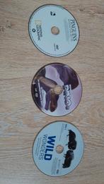 3 natuurdvd's. Pinguïns, dino's, wild wonders. 3 euro., Ophalen, Zo goed als nieuw