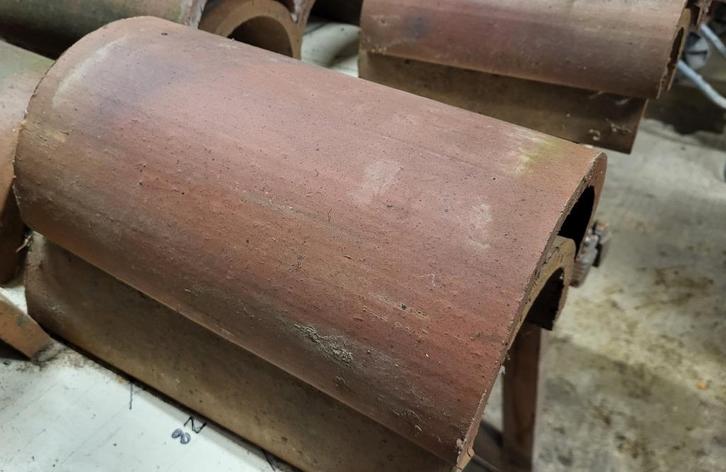 Tegelpan Aleonard Koramic - hulpstukken, Doe-het-zelf en Bouw, Dakpannen en Dakbedekking, Zo goed als nieuw, Dakpannen, Steen of Klei