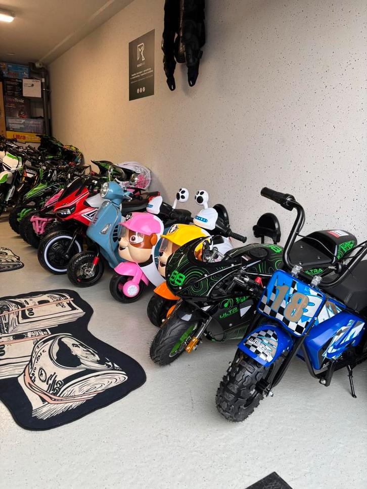 QUADS CROSSERS CROSSMOTOREN STEPS FIETSEN ACCU VOERTUIGEN!, Kinderen en Baby's, Speelgoed | Buiten | Accuvoertuigen, Nieuw, Ophalen of Verzenden