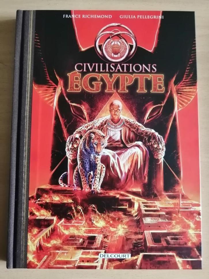 BD Civilisations - Égypte de Richemond et Pellegrini - 2025, Boeken, Stripverhalen, Zo goed als nieuw, Ophalen of Verzenden