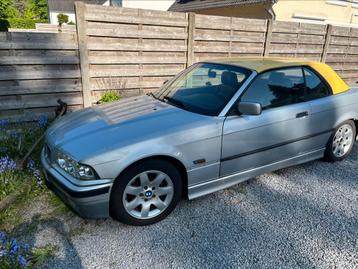 bmw 320i cabriolet bj 94, Autos, Argent ou Gris, Achat, Cabriolet, Noir