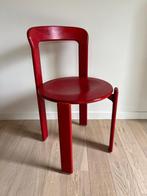 Bruno Rey stoelen rood - 6 stuks, Vijf, Zes of meer stoelen, Metaal, Vintage, Zo goed als nieuw