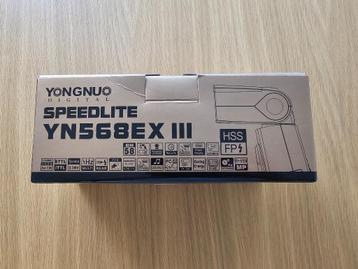 Yongnuo digital Speedlite flitser + softbox