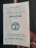 Roeselare Programma Viering 1000 jaar ontstaan de markt 1957, Utilisé, Enlèvement ou Envoi
