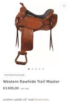 Westernzadel Rawhide Trailmaster, Dieren en Toebehoren, Paarden en Pony's | Zadels, Ophalen of Verzenden, Zo goed als nieuw, Western