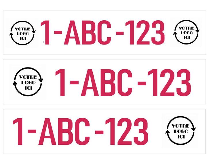 Logo, kentekenplaat, Auto diversen, Tuning en Styling, Ophalen of Verzenden