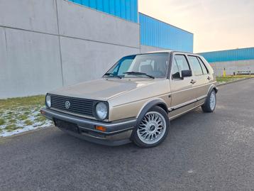 Volkswagen Golf 2 1.8i - Prachtige staat!, Autos, Achat, Entreprise, Volkswagen, Beige