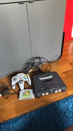 N64 met controller, super mario 64, memory card, Games en Spelcomputers, Spelcomputers | Nintendo 64, Ophalen, Zo goed als nieuw