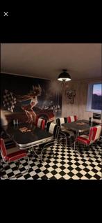 Bel Air meubelen, Huis en Inrichting, Tafels | Eettafels, Ophalen, Zo goed als nieuw, Metaal