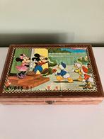 Vintage blokken puzzel , 6 puzzels te maken Disney, Verzamelen, Ophalen of Verzenden