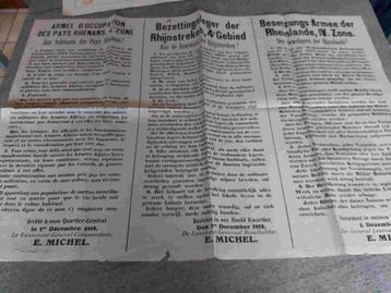 Duitsland Allemagne 1923 Armée Leger België Belgique Rijn beschikbaar voor biedingen