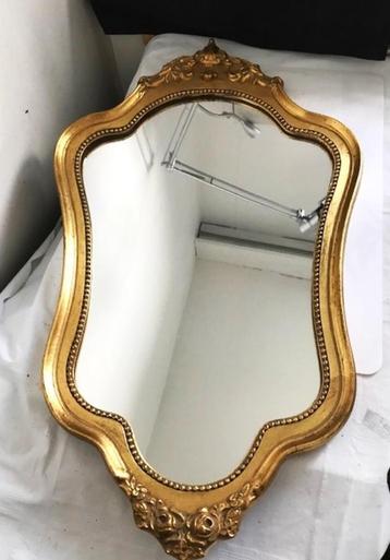 Miroir Louis XV avec cadre vintage ✨😍💎👌 en métal doré