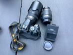 Nikon D3200 + 2 lenzen + draagtas en toebehoren, Audio, Tv en Foto, Fotocamera's Digitaal, Ophalen, Gebruikt, Spiegelreflex, 4 t/m 7 keer