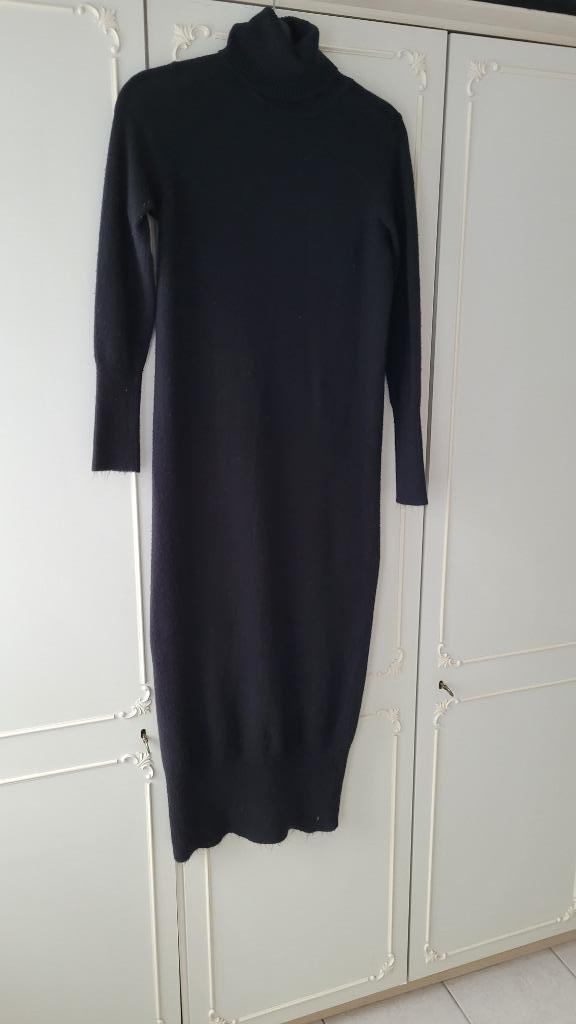 robe hiver dame taille unique(plutôt S/M), Kleding | Dames, Jurken, Gedragen, Maat 38/40 (M), Zwart, Onder de knie, Ophalen of Verzenden
