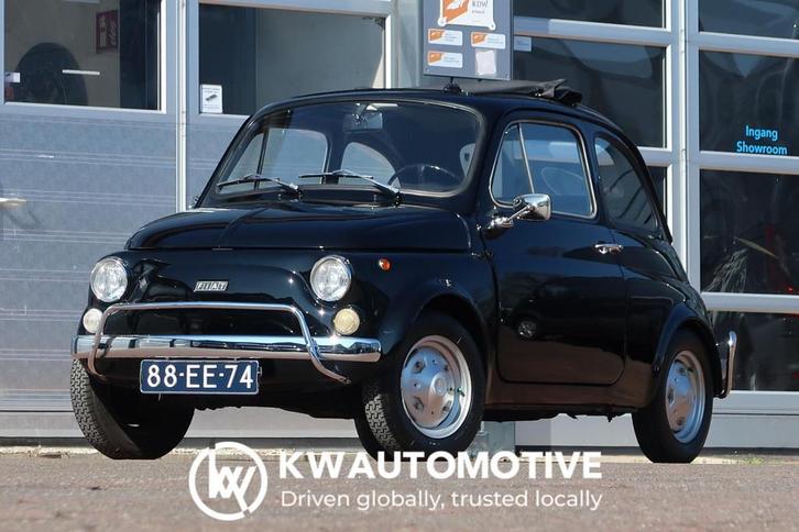 Fiat 500 R NL AUTO/ OPEN DAK/ APK VRIJ/ OLDTIMER/, Auto's, Fiat, Bedrijf, Te koop, Benzine, Stadsauto, 2 deurs, Handgeschakeld