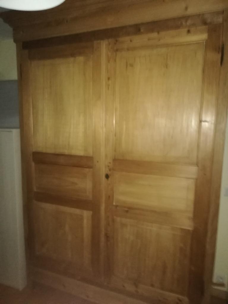 vintage kleerkast, Ophalen