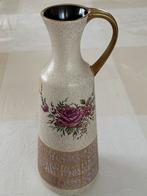 Vaas met bloemenmotief, Overige kleuren, Aardewerk of Porselein, Nieuw, Ophalen of Verzenden