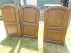 3  houten deurtjes (hardhout), Ophalen, Hout