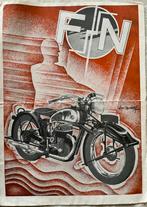 Originele folder FN motorfiets, Motoren, Handleidingen en Instructieboekjes, Ophalen of Verzenden, Overige merken