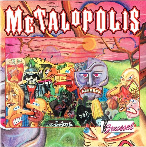 Metalopolis Vol. 1 cd stubru, Cd's en Dvd's, Cd's | Rock, Zo goed als nieuw, Alternative, Ophalen of Verzenden