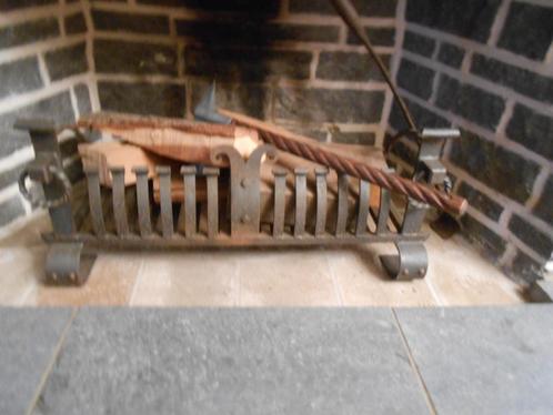 ZWARE GROTE STALEN HAARD ROOSTER, Huis en Inrichting, Haarden, Zo goed als nieuw, Ophalen