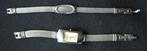 Polshorloge met bijbehorende armband Rodania, Ophalen of Verzenden, Gebruikt, Zilver, Staal