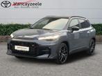 Toyota Corolla Cross GR Sport+cam+gps+sens V&A, Autos, Toyota, Argent ou Gris, Cruise Control, Euro 6, Autres carburants