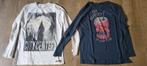blauwe en witte longsleeve met tekening ZARA maat 152, Kinderen en Baby's, Kinderkleding | Maat 152, Gebruikt, Ophalen of Verzenden