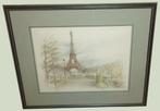 Belle reproduction de la 'Tour Eiffel' sous cadre, Antiquités & Art, Enlèvement