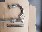 badkraan, Ophalen of Verzenden, Gebruikt, Chroom, Bad