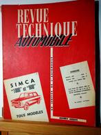 RTA - Simca 1000 et 900 - Revue technique automobile, Verzenden