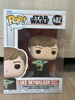 Funko 58290 POP Star Wars: Mandalorian- Luke met Grogu, Verzamelen, Star Wars, Ophalen of Verzenden, Zo goed als nieuw