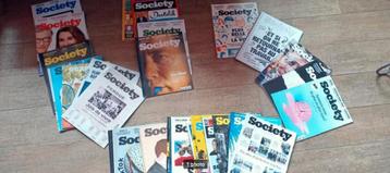 40+ magazines SOCIETY a donner disponible aux enchères